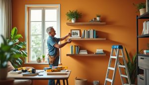 découvrez comment construire vous-même une bibliothèque murale sur mesure : étapes, matériaux nécessaires et astuces de bricolage pour un rangement esthétique et personnalisé chez vous.