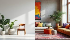 découvrez les différences entre minimalisme et maximalisme pour choisir la tendance déco qui correspond à votre style et personnalité.
