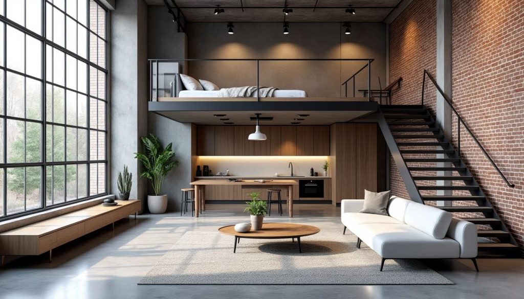 découvrez comment transformer un studio en un loft design et fonctionnel grâce à nos astuces d'aménagement et de décoration simples et efficaces.
