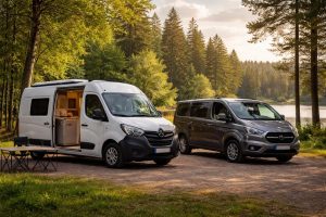 découvrez notre guide complet sur les renault master aménagés et les ford transit custom, idéal pour choisir votre camping-car ou véhicule utilitaire adapté à tous vos projets de voyage et utilisation au quotidien.